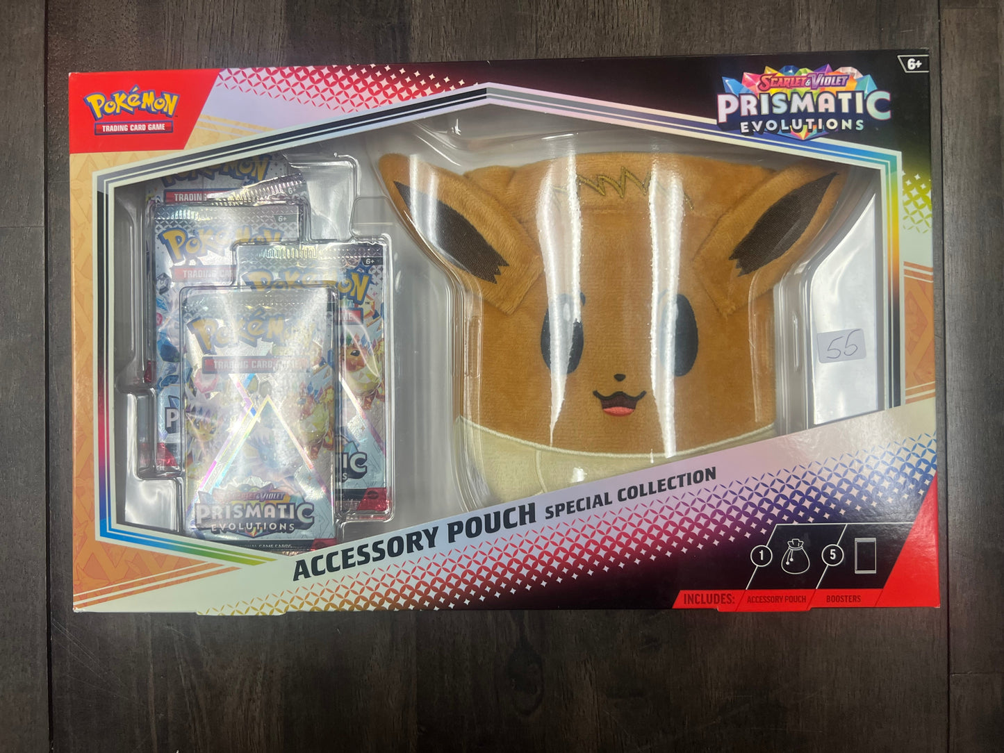 Pokémon Trading Card Game: Scarlet & Violet—Prismatic Evolutions Accessory Pouch Special Collection