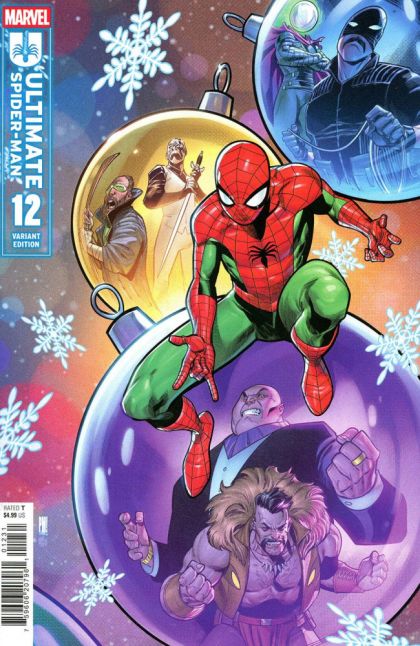 Ultimate Spider-Man, Vol. 2 #12C (Paco Medina Winter Holiday Variant) Cover