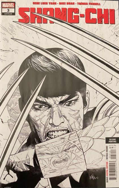 Shang-Chi, Vol. 2 #3F (2nd Printing) Cover