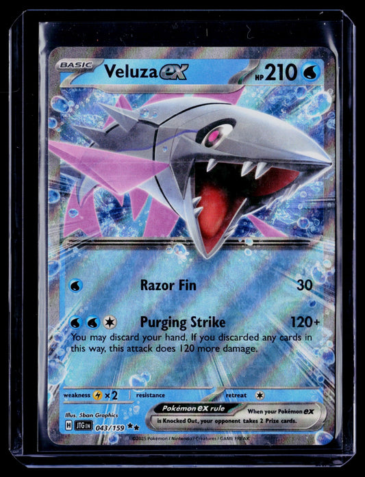 Veluza ex Holo Double Rare SV09: Journey Together 043/159 NM