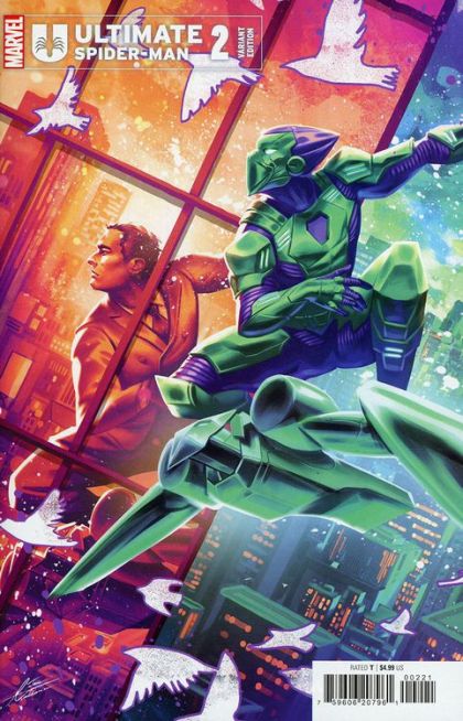 Ultimate Spider-Man, Vol. 2 #2B (Mateus Manhanini Variant) Cover