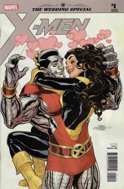 X-Men: The Wedding Special, Vol. 1 #1B (Variant Terry Dodson Cover) Cover