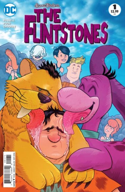 The Flintstones #1G (Variant Dan Hipp Cave Pets Cover) Cover