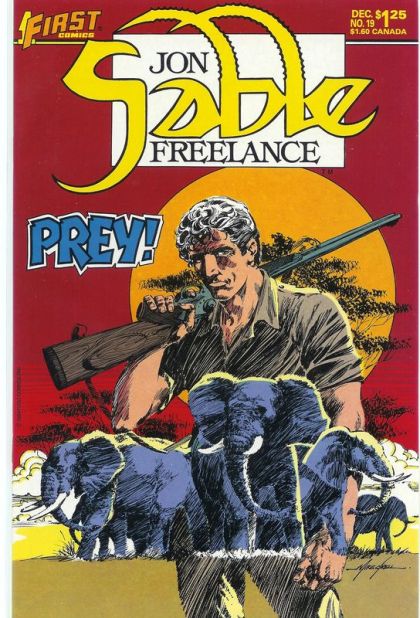 Jon Sable, Freelance #19 Cover