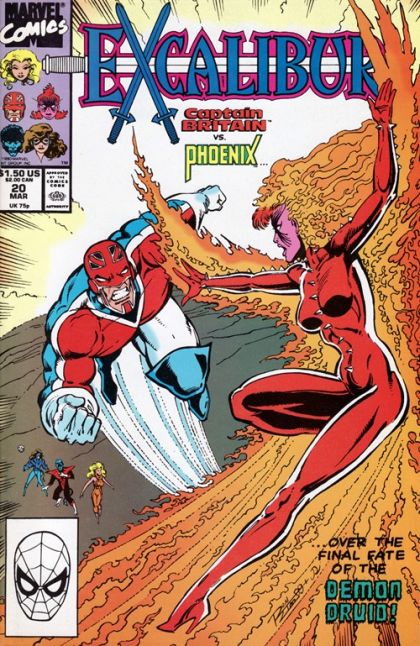 Excalibur, Vol. 1 #20A (Direct Edition) Cover