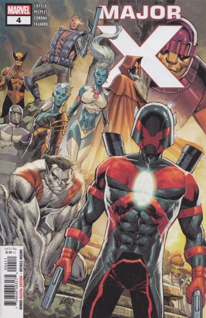 Major X, Vol. 1 #4A (Regular Rob Liefeld Cover) Cover