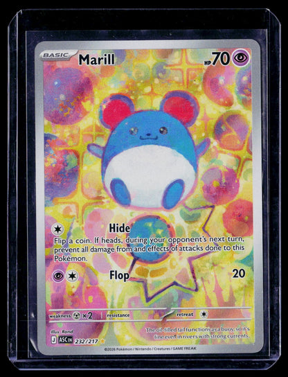 Marill Holo Illustration Rare ME: Ascended Heroes 232/217 NM