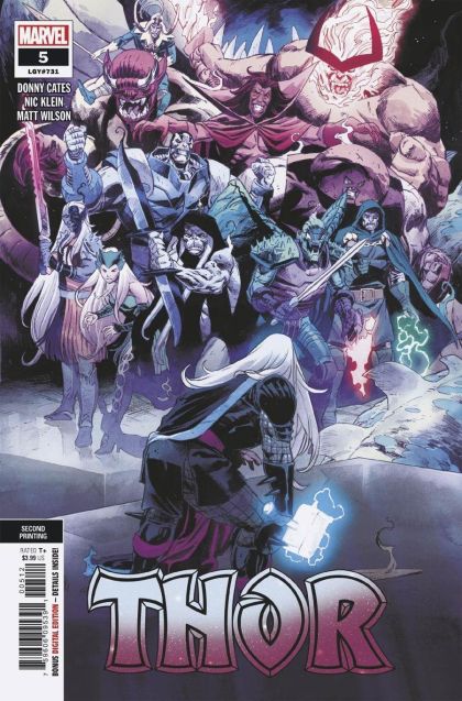 Thor, Vol. 6 #5D (2nd Printing Olivier Coipel) Cover