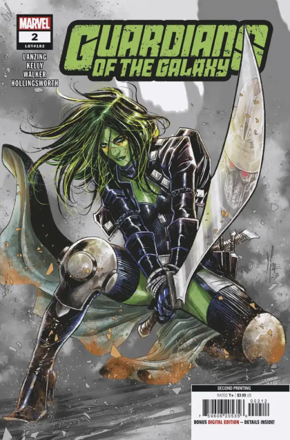 Guardians of the Galaxy, Vol. 7 #2G (2nd Printing Marco Checchetto) Cover