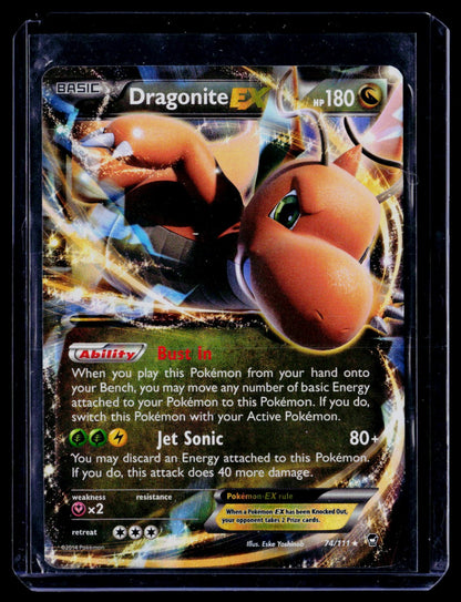 Dragonite EX Holo Ultra Rare XY - Furious Fists 74/111 NM