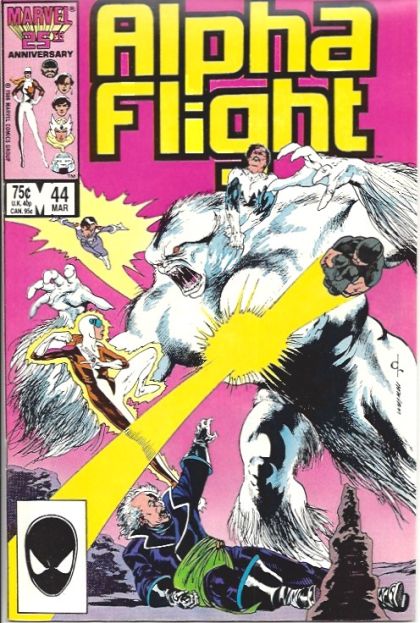 Alpha Flight, Vol. 1 #44A (Direct Edition) Cover