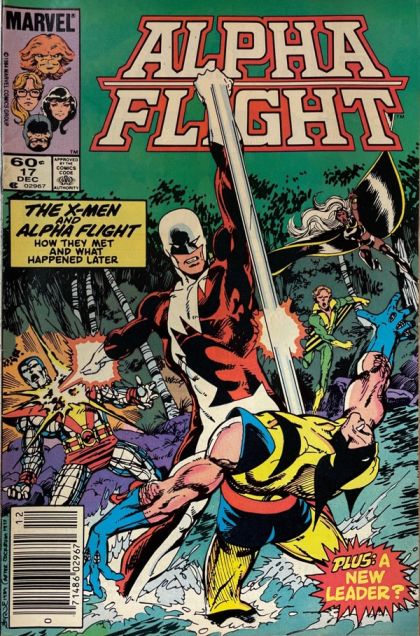 Alpha Flight, Vol. 1 #17B (Newsstand Edition) Cover