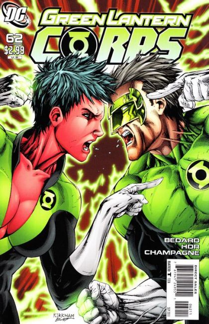 Green Lantern Corps, Vol. 1 #62A (Tyler Kirkham Regular) Cover