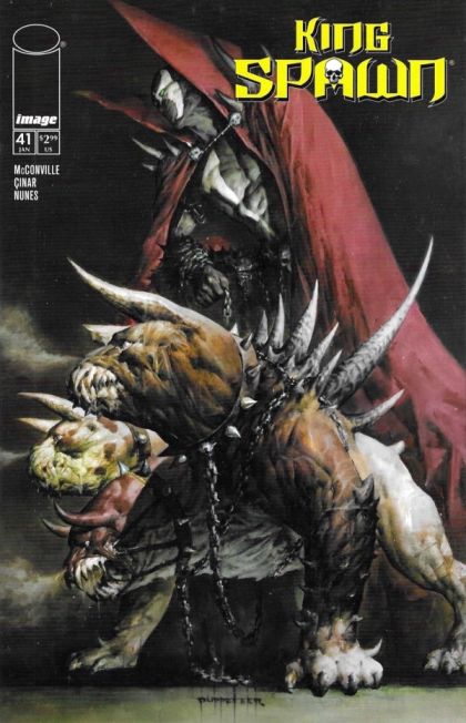 King Spawn #41A (Puppeteer Lee Regular) Cover