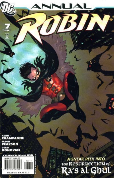 Robin Annual #7A (Jason Pearson Regular) Cover