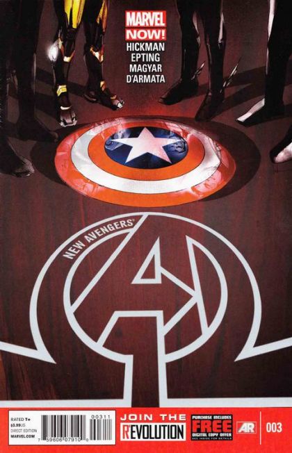 New Avengers, Vol. 3 #3A (Jock Regular) Cover