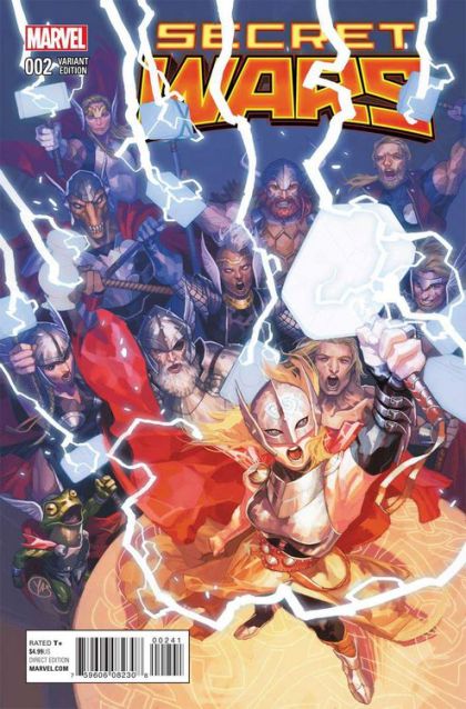 Secret Wars (2015) #2D (Yasmine Putri Variant) Cover