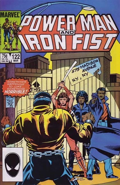Power Man and Iron Fist, Vol. 1 #122A (Direct Edition) Cover