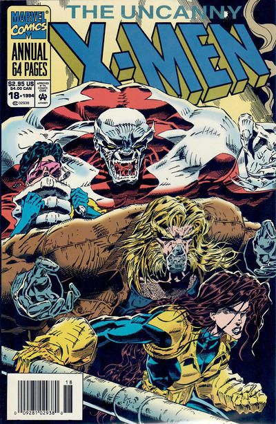 Uncanny X-Men, Vol. 1 Annual #18B (Newsstand Edition) Cover