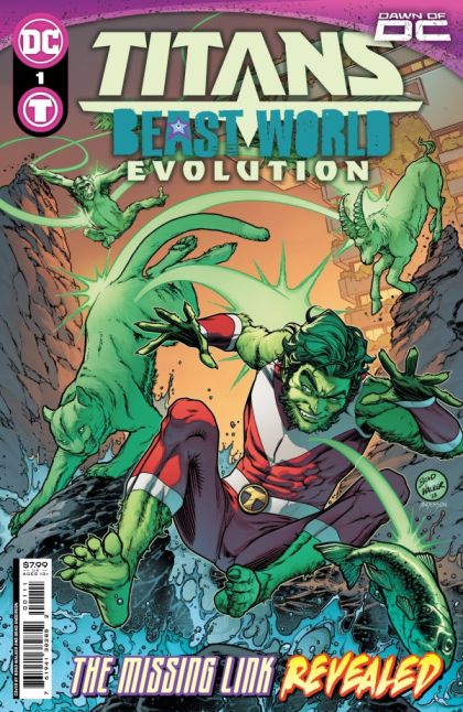 Titans: Beast World Evolution #1 (Brad Walker Regular) Cover