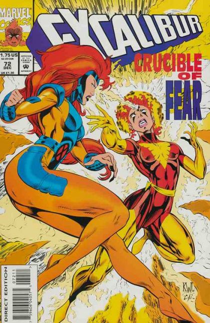 Excalibur, Vol. 1 #72A (Direct Edition) Cover