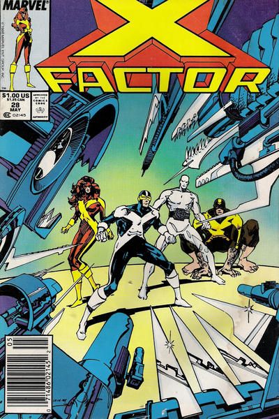 X-Factor, Vol. 1 #28B (Newsstand Edition) Cover