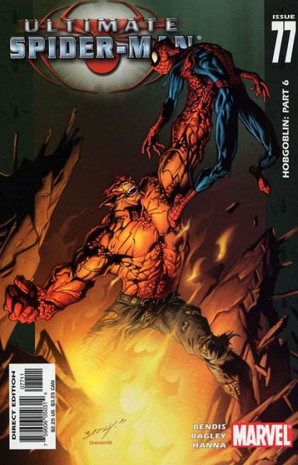 Ultimate Spider-Man, Vol. 1 #77A (Direct Edition) Cover