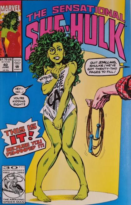 The Sensational She-Hulk, Vol. 1 #40A (Direct Edition) Cover
