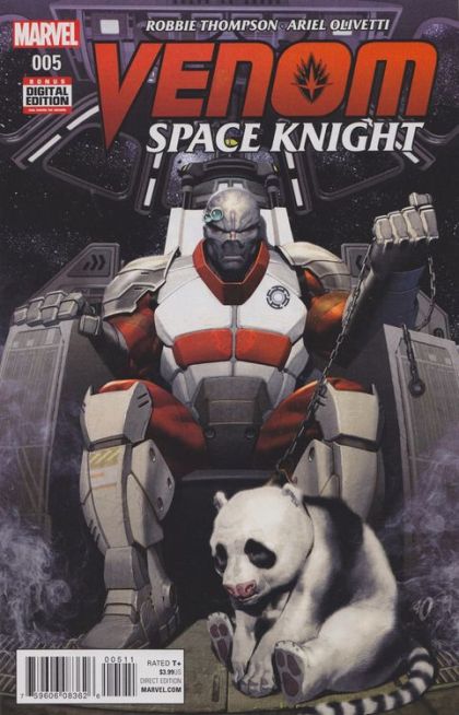 Venom: Space Knight #5 (Ariel Olivetti Regular) Cover