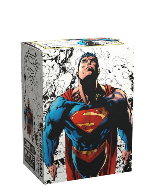 Dragon Shield Sleeves: Standard Matte Dual Art Superman - Classic Colors 100CT