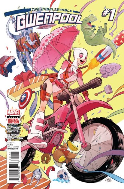 The Unbelievable Gwenpool #1A (Gurihiru Regular) Cover