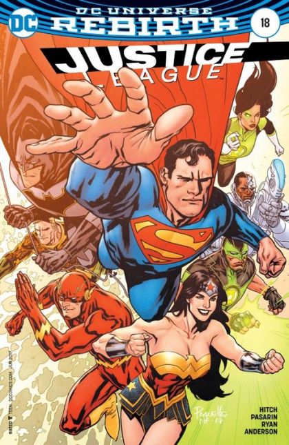 Justice League, Vol. 2 #18B (Yanick Paquette Variant Cover) Cover