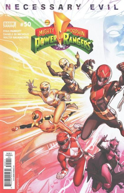 Mighty Morphin Power Rangers, Vol. 1 (Boom! Studios) #50A (Jamal Campbell Regular) Cover