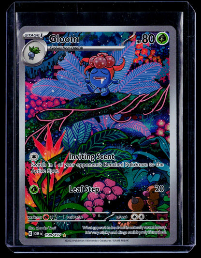 Gloom Holo Illustration Rare SV03: Obsidian Flames 198/197 NM