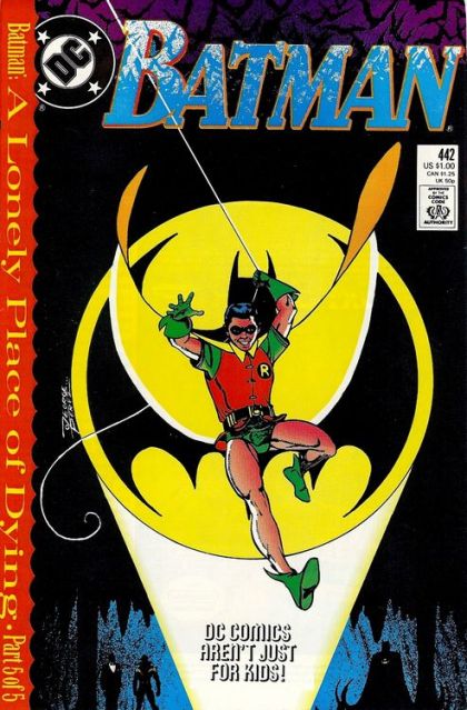 Batman, Vol. 1 #442A (Direct Edition) Cover