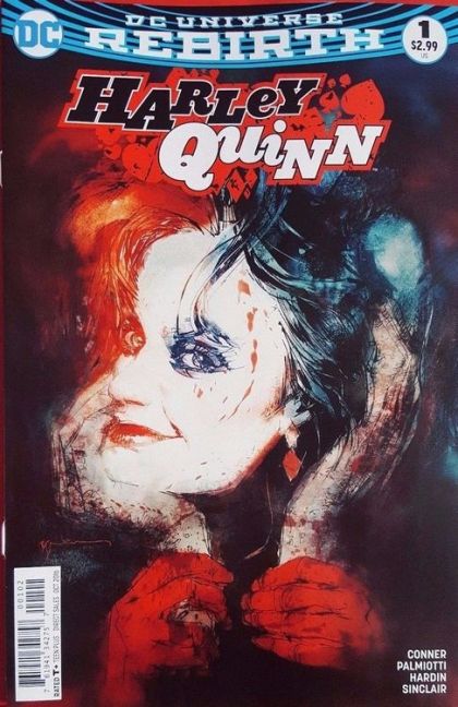 Harley Quinn, Vol. 3 #1B (Bill Sienkiewicz Variant) Cover