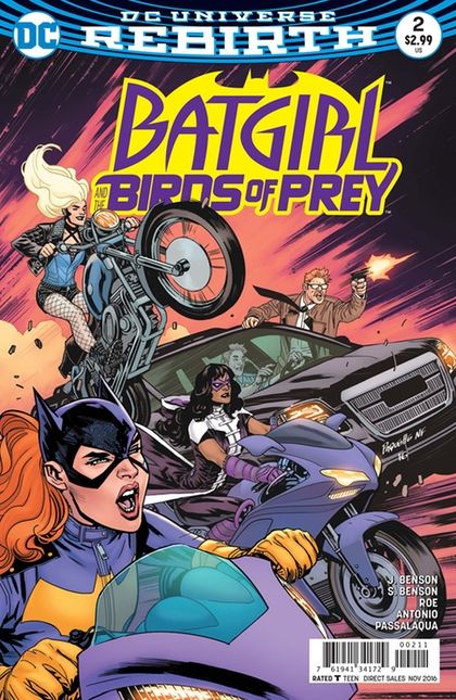 Batgirl And The Birds Of Prey #2A (Regular Yanick Paquette Cover) Cover