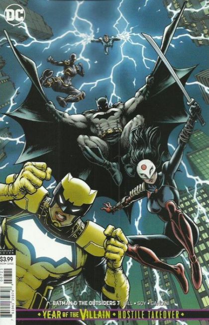 Batman and the Outsiders, Vol. 3 #7B (Variant Chris Burnham Cover) Cover