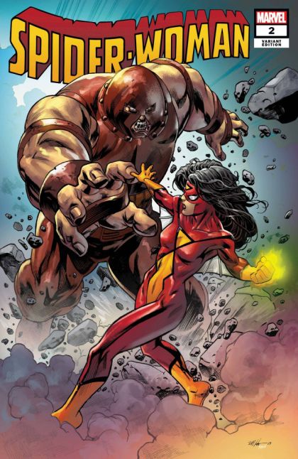 Spider-Woman, Vol. 7 #2B (Hawthorne Villain variant) Cover