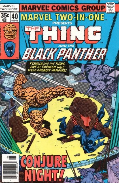 Marvel Two-in-One, Vol. 1 #40A Cover