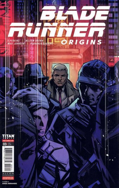 Blade Runner: Origins #3A (Regular Angel Hernandez Cover) Cover