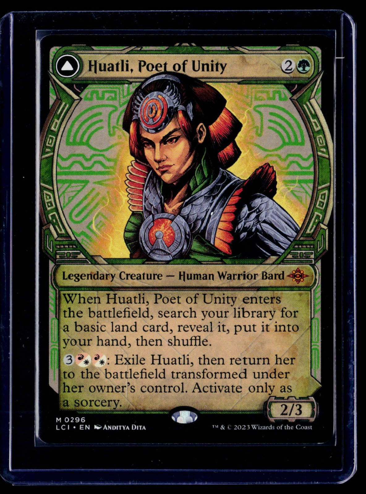 Huatli, Poet of Unity (Showcase) M The Lost Caverns of Ixalan 296 NM