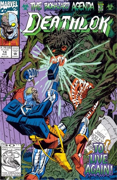 Deathlok, Vol. 2 #14A (Direct Edition) Cover