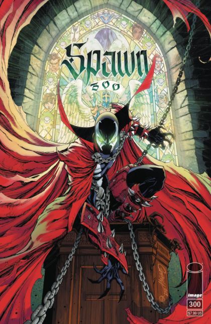 Spawn #300G (J. Scott Campbell Variant) Cover