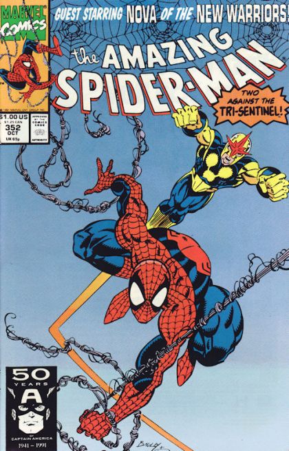 The Amazing Spider-Man, Vol. 1 #352A (Direct Edition) Cover
