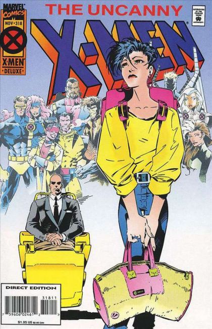 Uncanny X-Men, Vol. 1 #318A (Deluxe Direct Edition) Cover