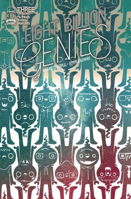 Eight Billion Genies #3D (3rd Printing) Cover