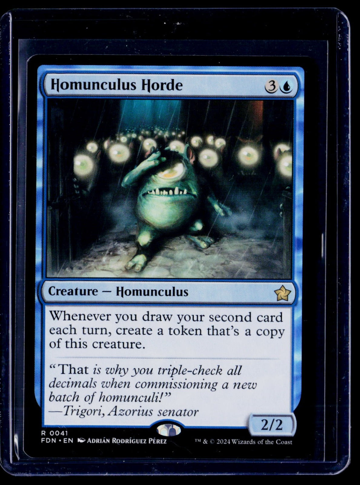 Homunculus Horde R Foundations 41 NM