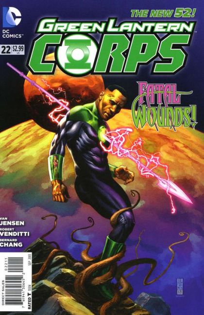 Green Lantern Corps, Vol. 2 #22A (J.G. Jones Regular) Cover