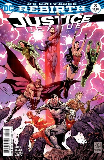Justice League, Vol. 2 #3A (Regular Tony S. Daniel Cover) Cover